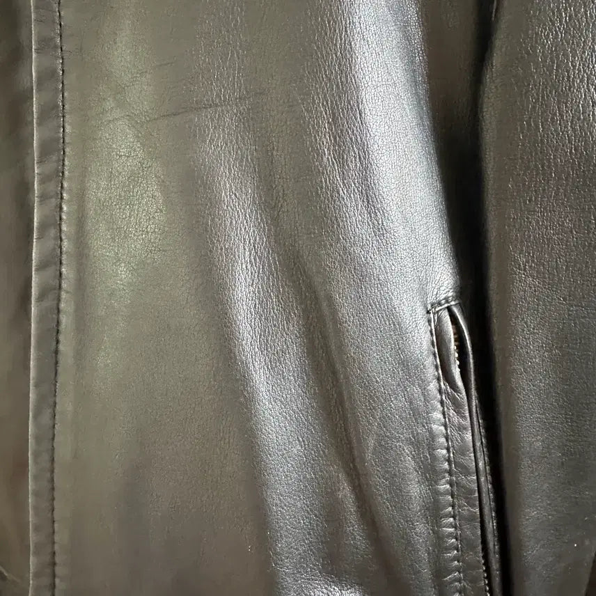 [BUNJANG] Gap Leather Jacket - Vintage / 빈티지 갭 레더 와투케자켓 shop502 큐빈티지 와이즈걸 릿킴 블랙업