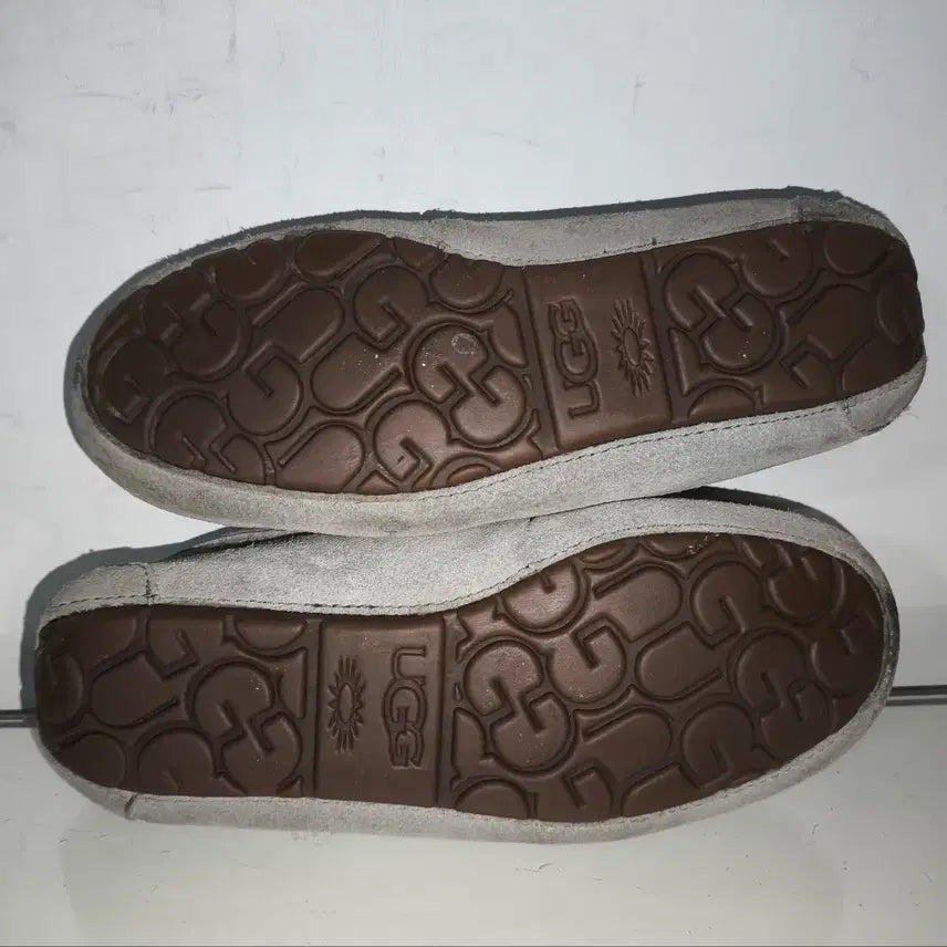 [BUNJANG] UGG Ansley Moccasin Boots / 230mm 어그 앤슬리 모카 방한화 회색