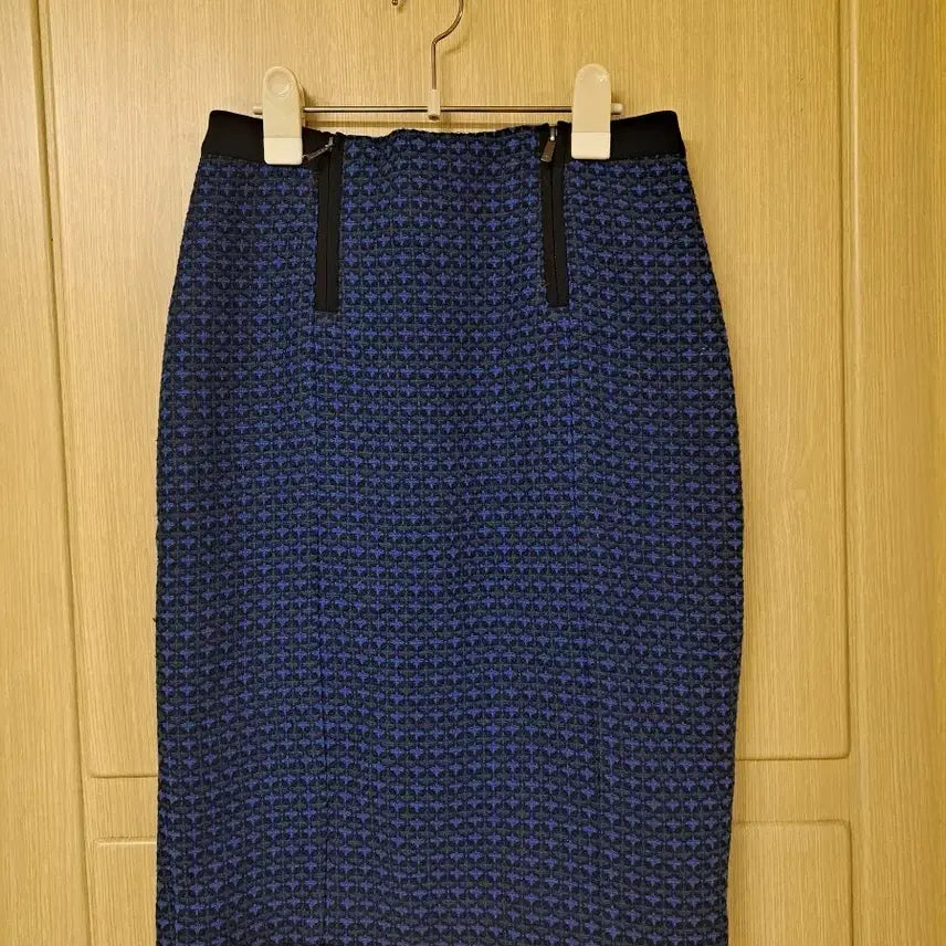 [BUNJANG] David Lawrence Tweed Midi Skirt / 데이비드 로렌스 트위드 미디스커트
