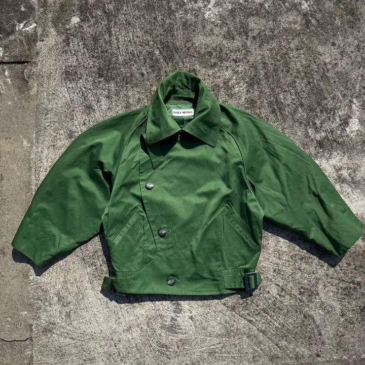 [BUNJANG] Issey Miyake Belted Jacket / [M] 80s Issey Miyake 이세이미야케 벨티드 자켓