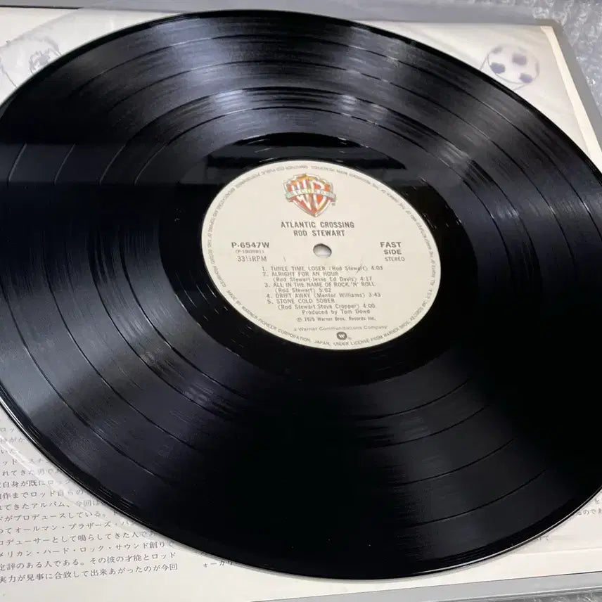 [BUNJANG] Rod Stewart Atlantic Crossing Vinyl LP / Rod Stewart / Atlantic Crossing 엘피