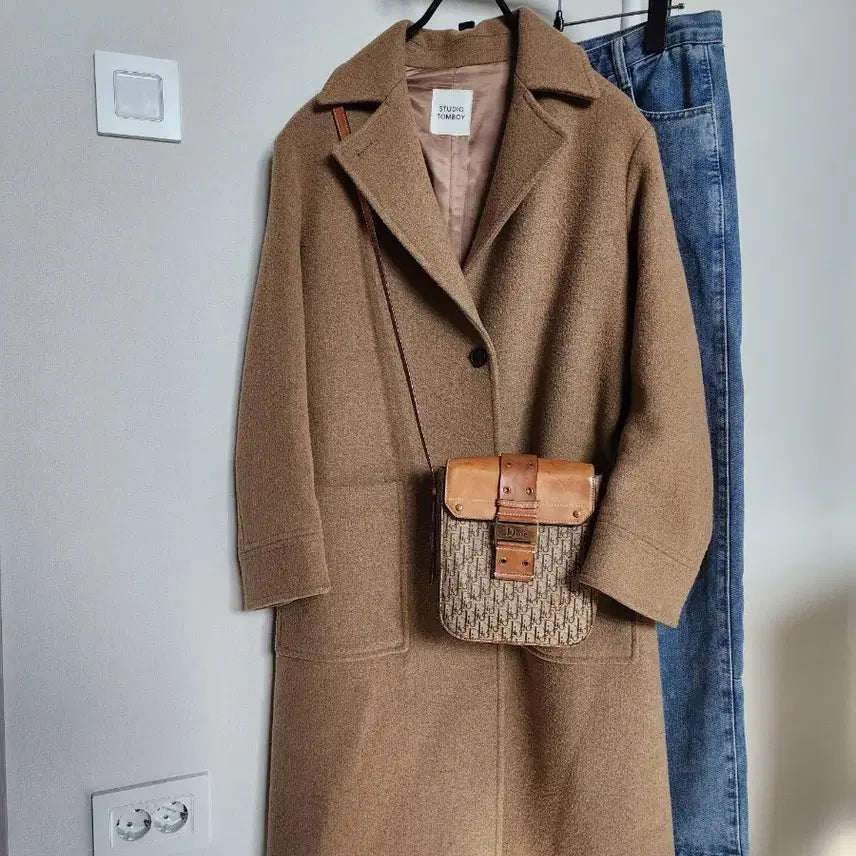 [BUNJANG] Studio Tomboy Wool Long Coat / 스튜디오 톰보이 울 롱코트