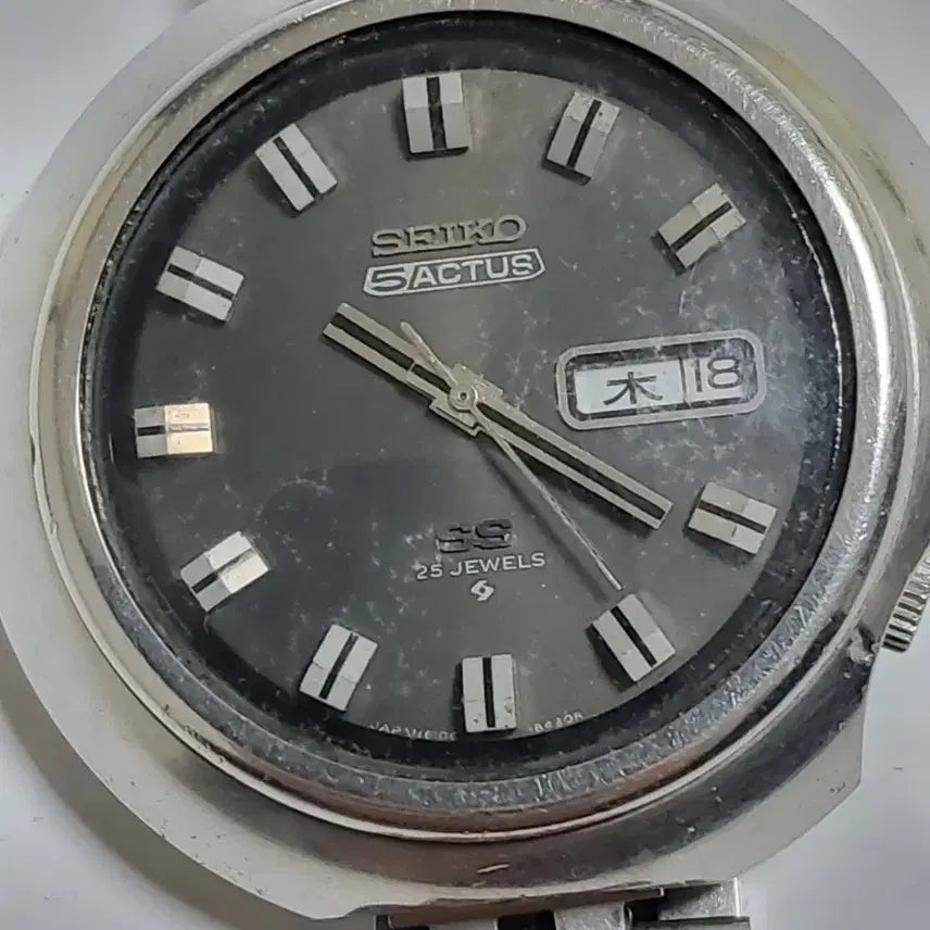 [BUNJANG] Seiko 5ACTUS Vintage Automatic Watch / 세이코 5ACTUS 빈티지 오토매틱 시계