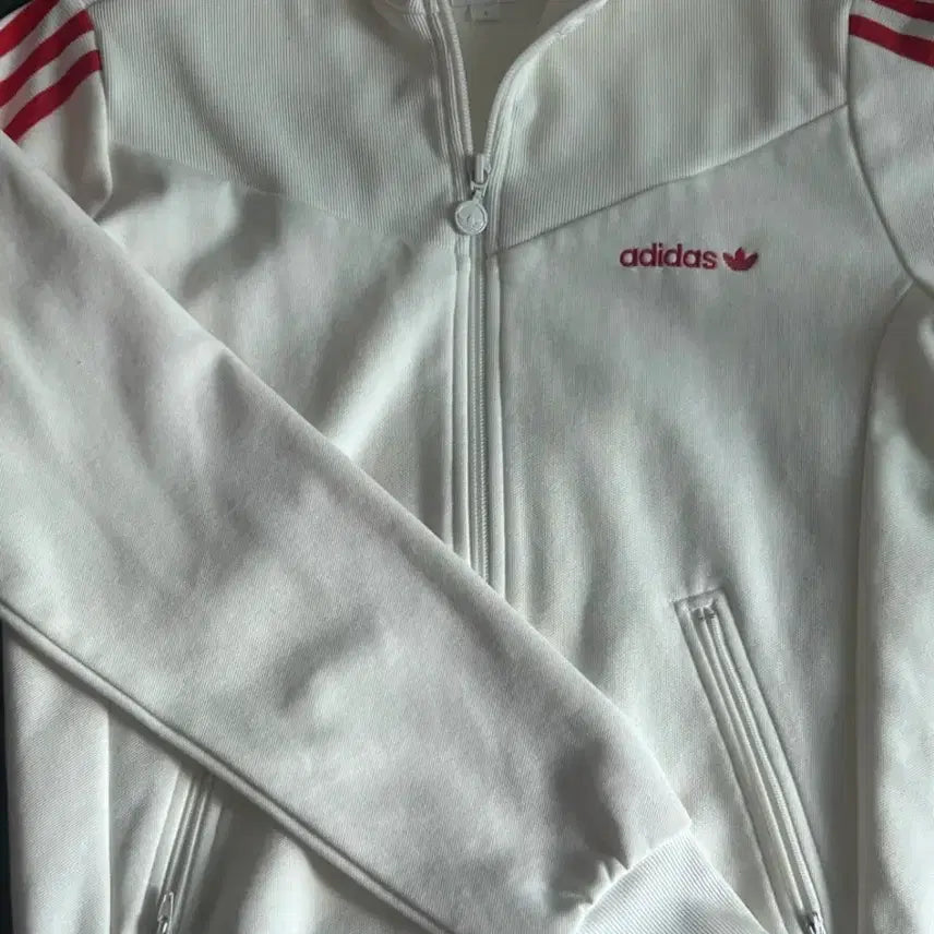 [BUNJANG] Adidas Beckenbauer Jersey (White/Red) / 아디다스 흰빨 베켄바우어 져지
