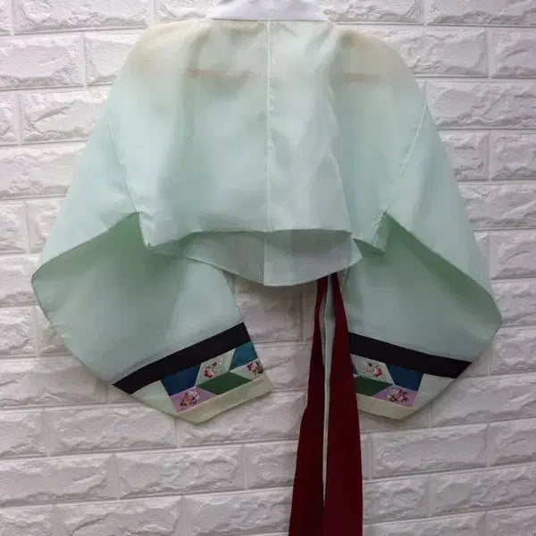 [BUNJANG] Jade Green Hanbok Jeogori Blouse / 34  옥색 한복저고리 여88키150-160/창고갤러리