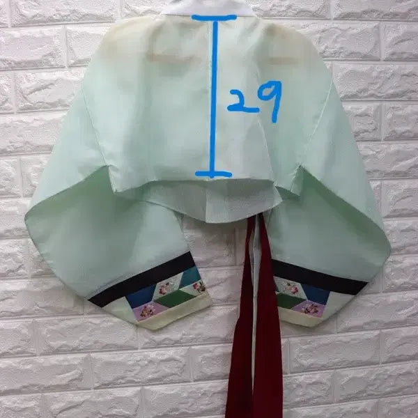 [BUNJANG] Jade Green Hanbok Jeogori Blouse / 34  옥색 한복저고리 여88키150-160/창고갤러리