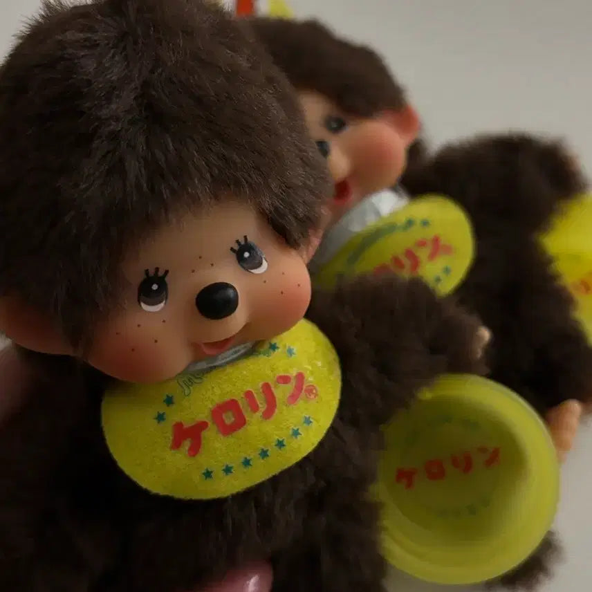 [BUNJANG] Keroppi x Monchhichi Collaboration Keychain / 케로린 x 몬치치 콜라보 키링