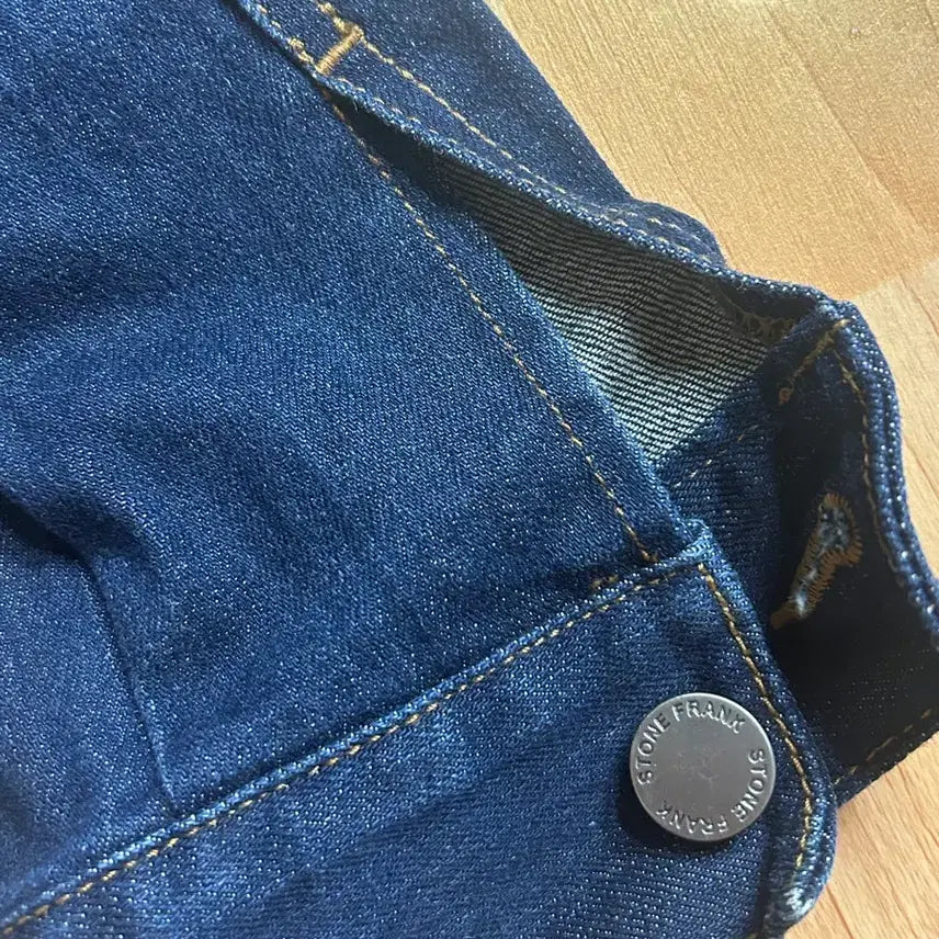 [BUNJANG] Frank Stone Denim Jacket 105 / Frank stone 남성 데님 청자켓 105