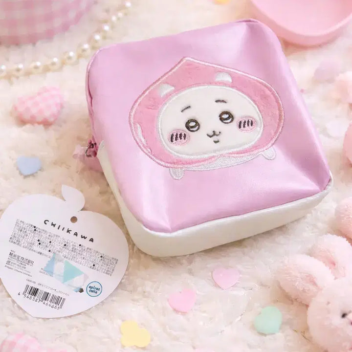 [BUNJANG] Cheekyawg Square Pouch / 먼작귀 치이카와 사각 파우치 정품 직수입