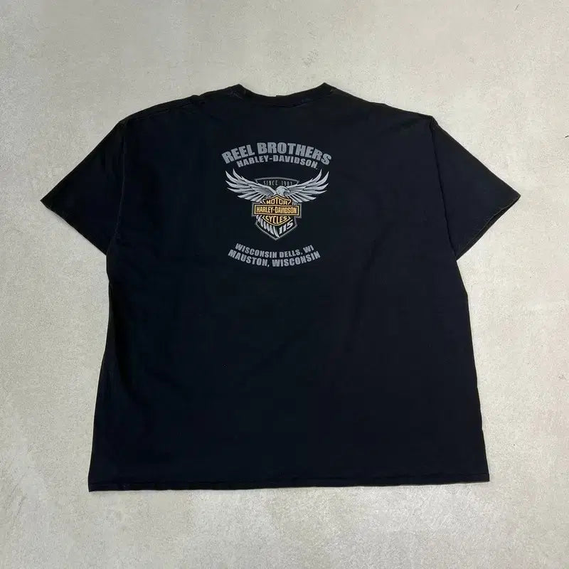 [BUNJANG] Harley-Davidson Pocket T-Shirt / 할리데이비슨 포켓 반팔티 s09932