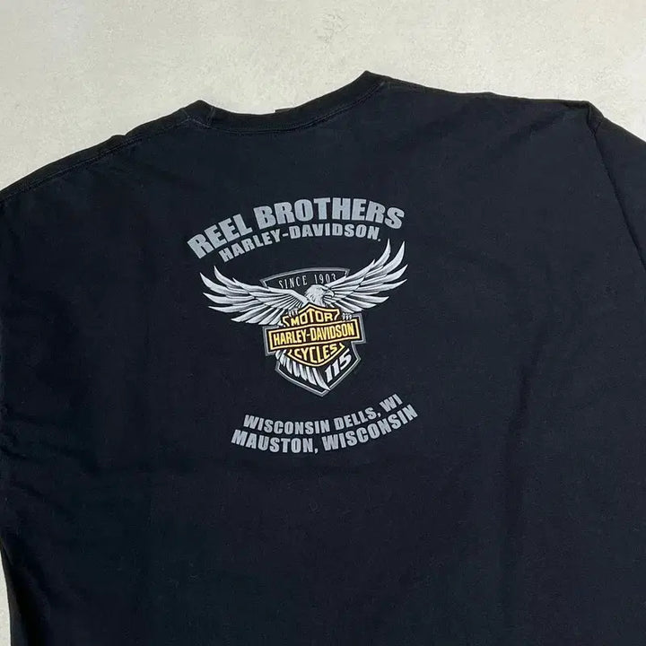 [BUNJANG] Harley-Davidson Pocket T-Shirt / 할리데이비슨 포켓 반팔티 s09932