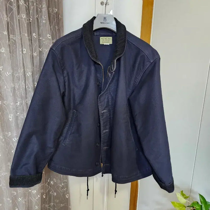 [BUNJANG] RRL Deck Jacket (XXL) / RRL/  정글클로스 덱자켓 네이비 / XXL