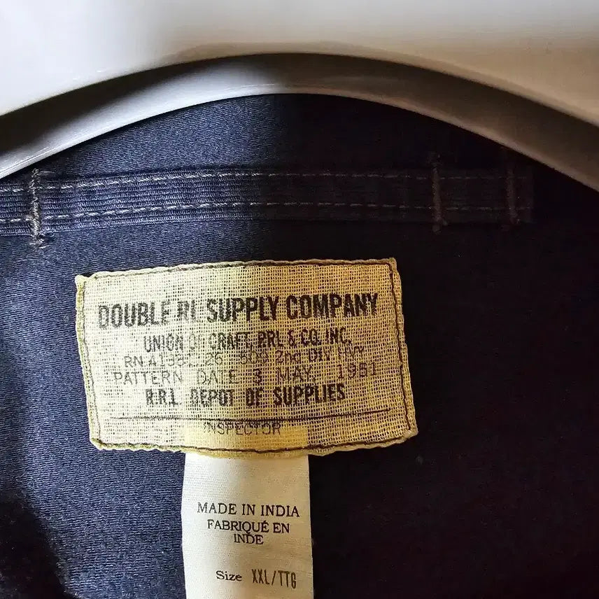 [BUNJANG] RRL Deck Jacket (XXL) / RRL/  정글클로스 덱자켓 네이비 / XXL