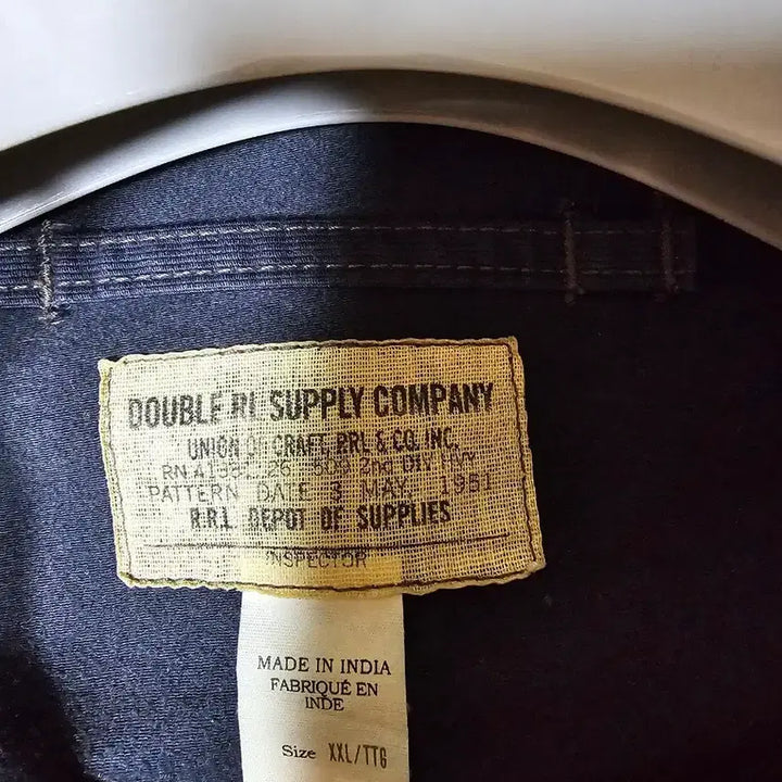 [BUNJANG] RRL Deck Jacket (XXL) / RRL/  정글클로스 덱자켓 네이비 / XXL