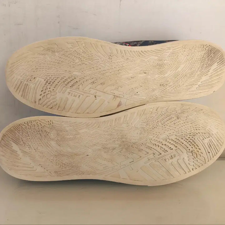 [BUNJANG] 235mm Time Pattern Slip-on / 235mm 타임 패턴 슬립온