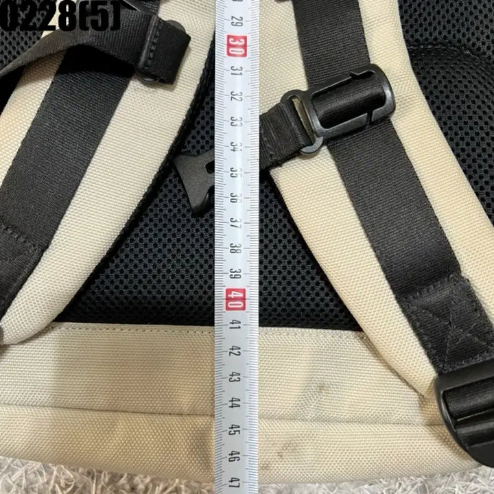 [BUNJANG] Kangol Beige Backpack Bag / 캉골 베이지 백팩 가방 0228