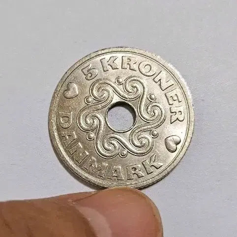 [BUNJANG] Denmark 1990 5 Krone Coin / 덴마크 1990년 5크로네 동전(외국주화)02