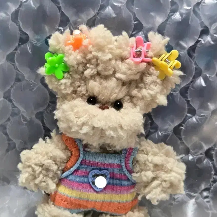 [BUNJANG] BabyThree Handmade Minky Doll Keyring / 핸드메이드 모루 인형 키링