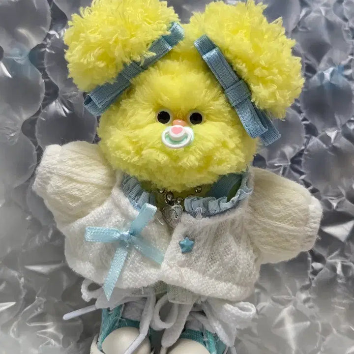 [BUNJANG] BabyThree Handmade Minky Doll Keyring / 핸드메이드 모루 인형 키링