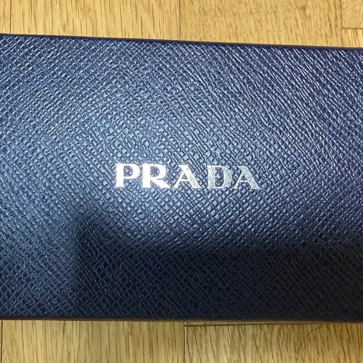 [BUNJANG] Prada Saffiano Card Wallet Navy / 프라다 사피아노 카드지갑 네이비
