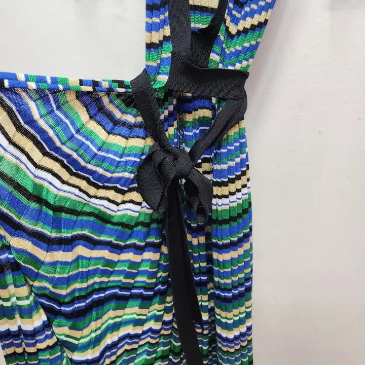 [BUNJANG] Maje Knit Wrap Long Dress / 마쥬 니트 랩 롱원피스