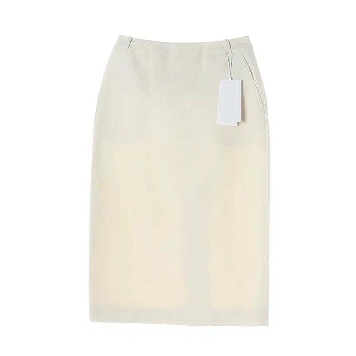[BUNJANG] SIE Cotton Nylon Long Skirt Ivory (M) / (새상품)시에 SIE 코튼 나일론 롱 스커트 치마 아이보리 M