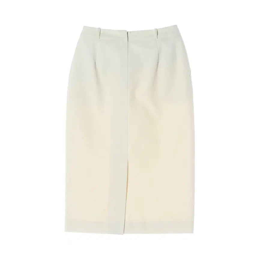 [BUNJANG] SIE Cotton Nylon Long Skirt Ivory (M) / (새상품)시에 SIE 코튼 나일론 롱 스커트 치마 아이보리 M