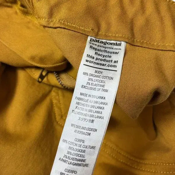 [BUNJANG] Patagonia Heavy Cotton Straight Pants PN8155 / 파타고니아 헤비코튼 스트레이트 팬츠 PN8155