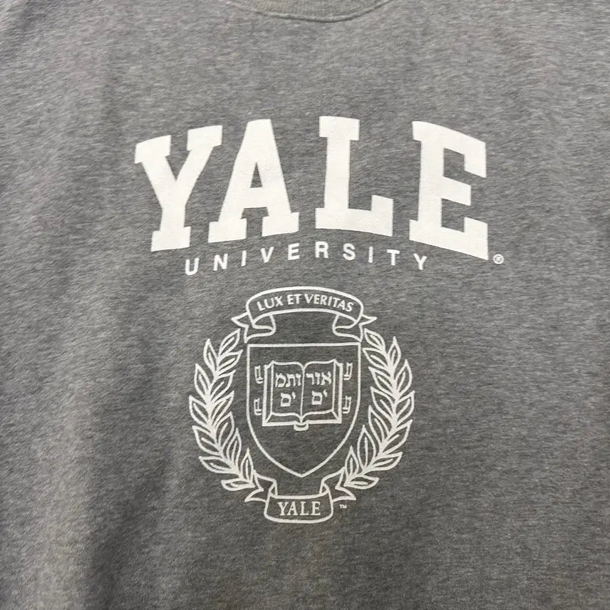 [BUNJANG] YALE Women's Fleece Sweatshirt Gray / YALE 예일 여성 기모 맨투맨 그레이 신장 160