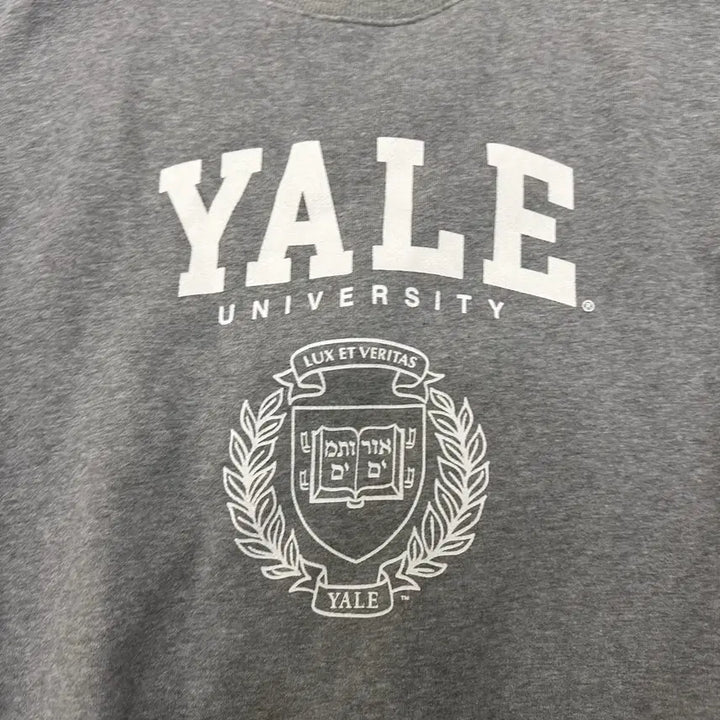 [BUNJANG] YALE Women's Fleece Sweatshirt Gray / YALE 예일 여성 기모 맨투맨 그레이 신장 160