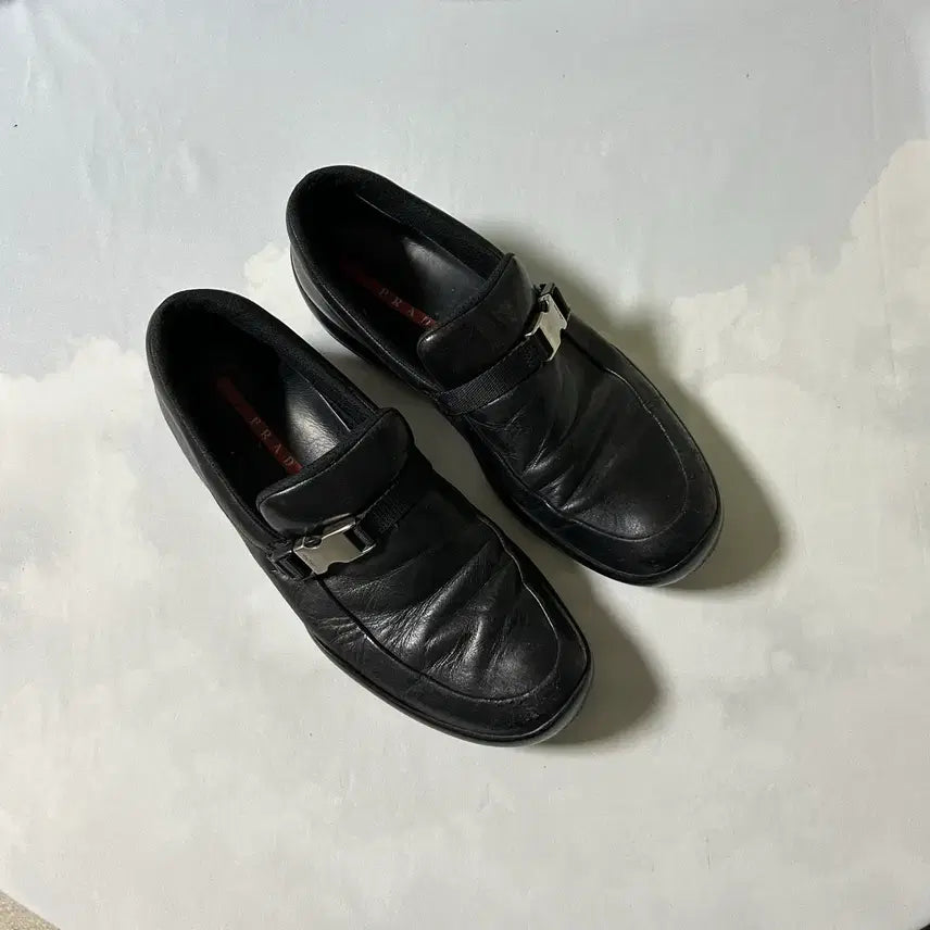 [BUNJANG] Prada Sports Buckle Strap Loafers / Prada sports buckle strap loafers