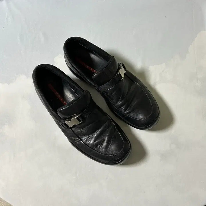 [BUNJANG] Prada Sports Buckle Strap Loafers / Prada sports buckle strap loafers