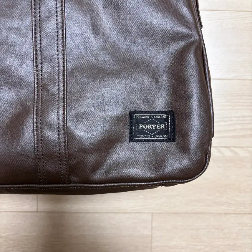 [BUNJANG] Porter Freestyle Boston Bag Brown / 요시다포터 porter 프리스타일 보스턴백 브라운 (미사용에 가까움