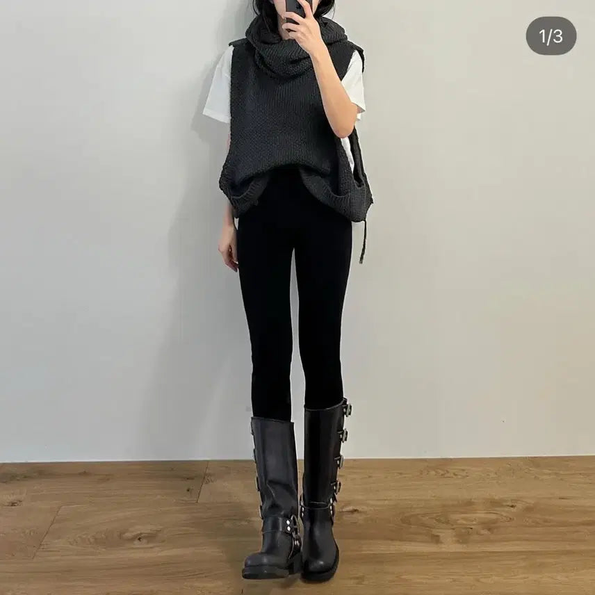 [BUNJANG] Allrights Pocket Knit Vest / 올라이츠 포켓니트 (새상품)