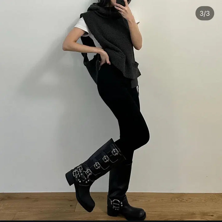 [BUNJANG] Allrights Pocket Knit Vest / 올라이츠 포켓니트 (새상품)