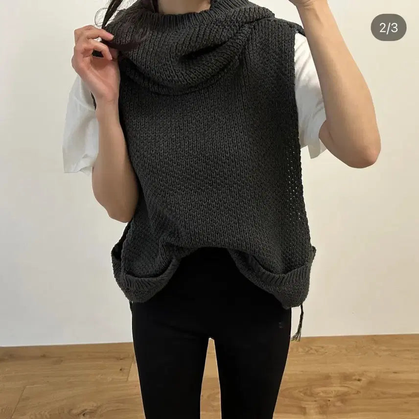 [BUNJANG] Allrights Pocket Knit Vest / 올라이츠 포켓니트 (새상품)