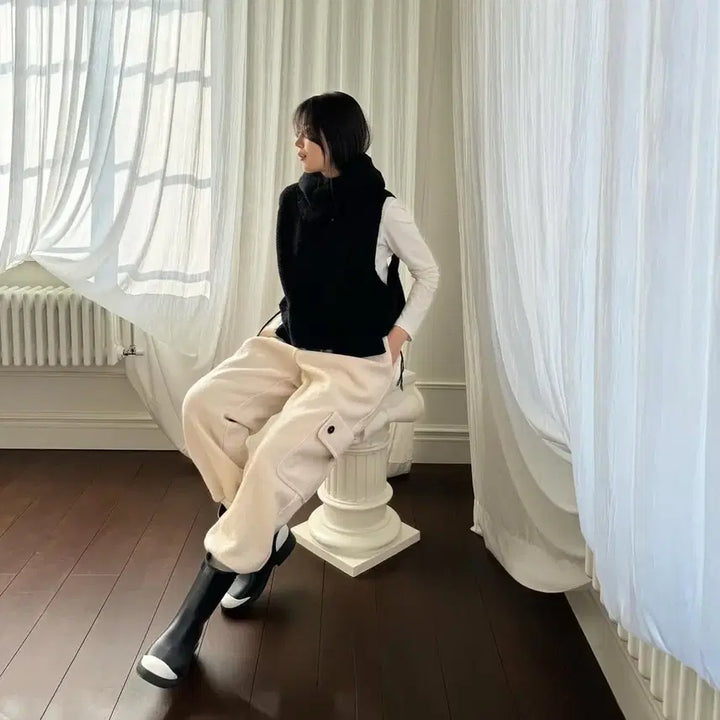 [BUNJANG] Allrights Pocket Knit Vest / 올라이츠 포켓니트 (새상품)