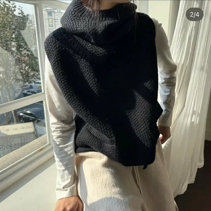 [BUNJANG] Allrights Pocket Knit Vest / 올라이츠 포켓니트 (새상품)