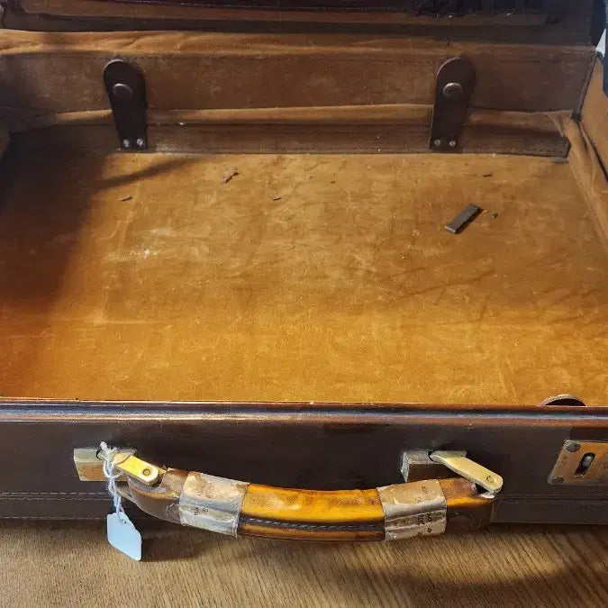 [BUNJANG] Vintage Real Leather Briefcase / 리얼 가죽 빈티지 서류가방