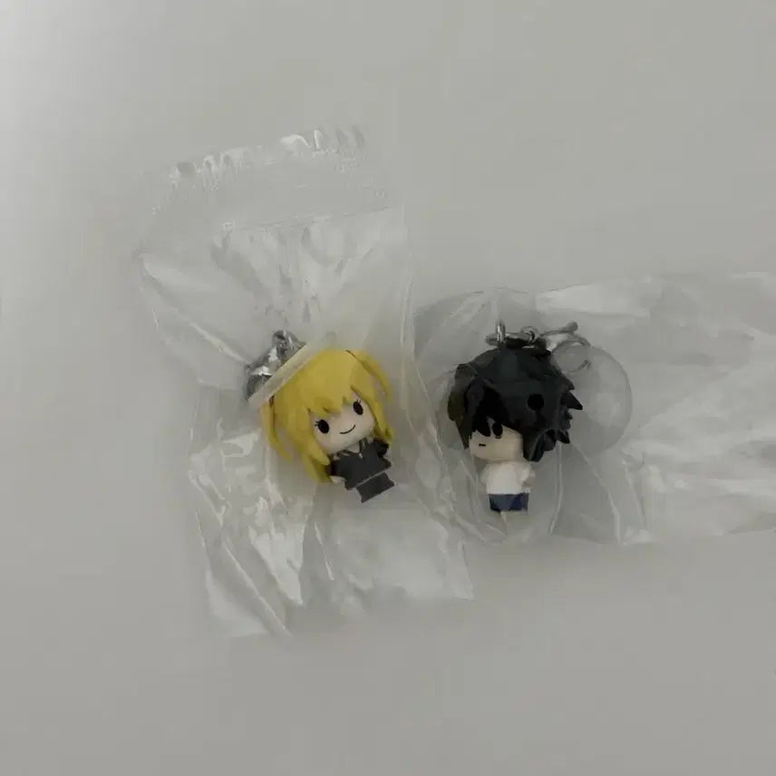 [BUNJANG] Death Note Mezashi Keyring Gacha Bundle Set / 데스노트 메지루시 키링 가챠 엘 미사 일괄