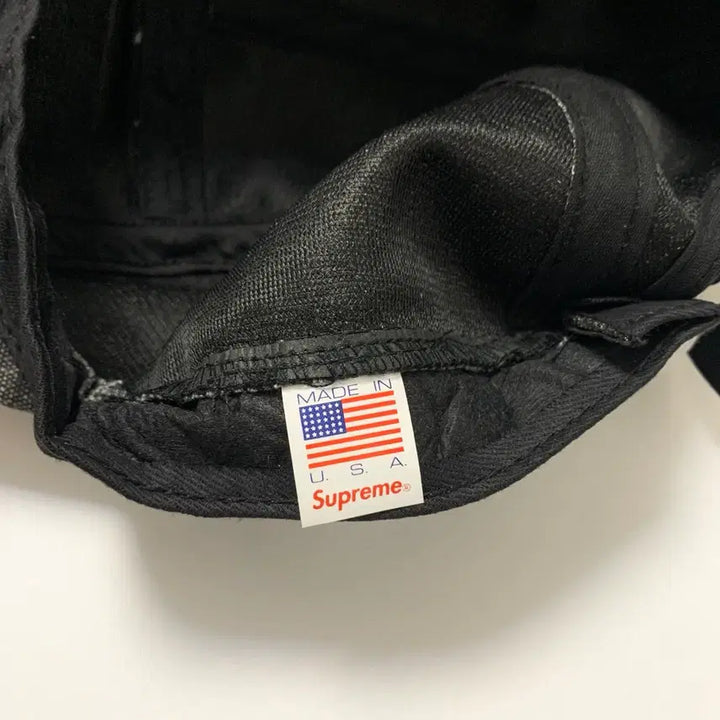 [BUNJANG] Supreme Denim Camp Cap Black / 슈프림 데님 캠프캡 블랙