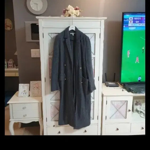 [BUNJANG] ZARA Boucle Long Coat - Size 55 / 자라 부클 롱코트/55