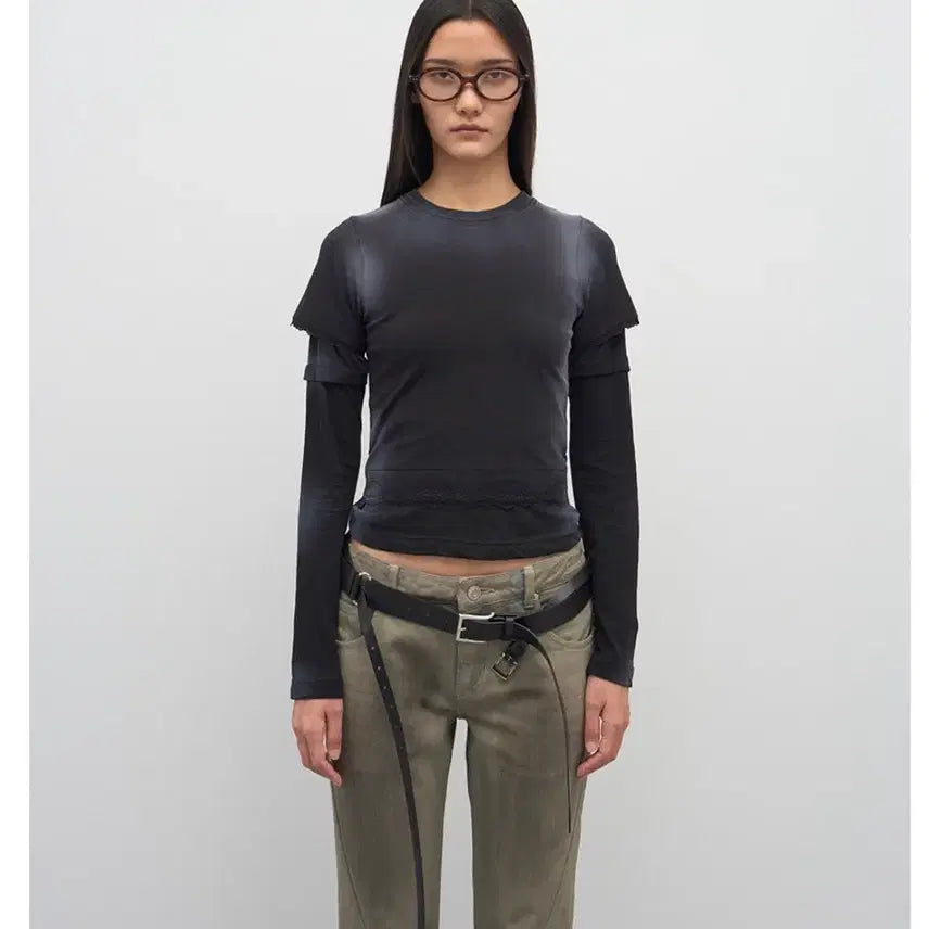 [BUNJANG] LCDC Multi Strap Leather Belt / lcdc 멀티 스트랩 레더 벨트