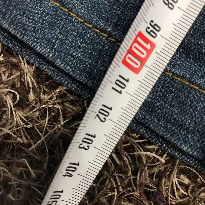 [BUNJANG] Vintage Washed Biker Denim Pants / 32 빈티지 워싱 바이커 데님 팬츠