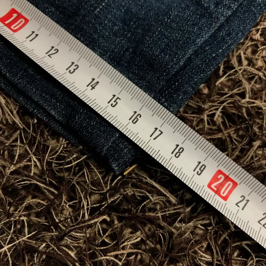 [BUNJANG] Vintage Washed Biker Denim Pants / 32 빈티지 워싱 바이커 데님 팬츠