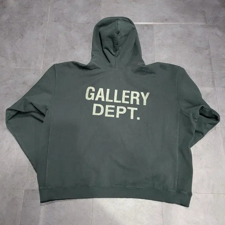 [BUNJANG] Gallery Dept 90s Vintage Black Hoodie XL / 갤러리디파트먼트 90S 빈티지 블랙 후드티 XL