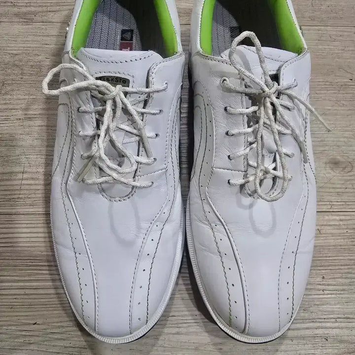 [BUNJANG] Tracksta Classic Leather Golf Shoes 240mm / 트랙스타 클래식 가죽골프화 240mm