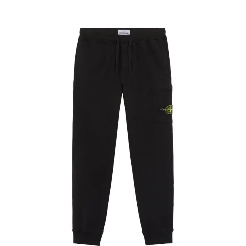 [BUNJANG] Stone Island Black Jogger Pants / [S] 스톤아일랜드 블랙 조거팬츠 기모 바지 스톤 stone island