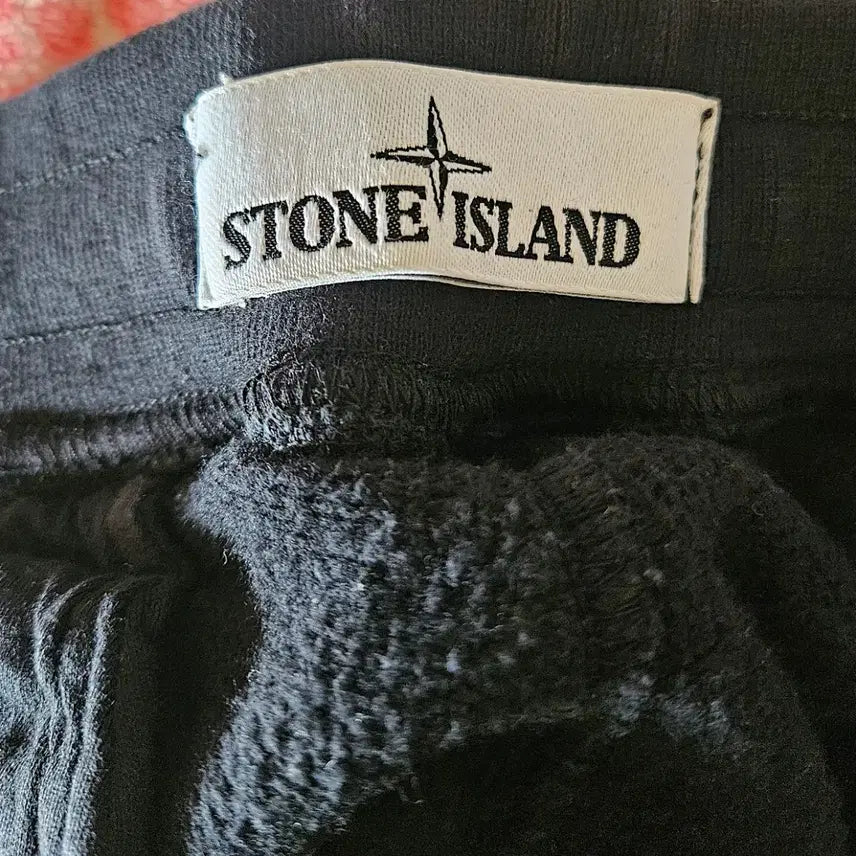 [BUNJANG] Stone Island Black Jogger Pants / [S] 스톤아일랜드 블랙 조거팬츠 기모 바지 스톤 stone island
