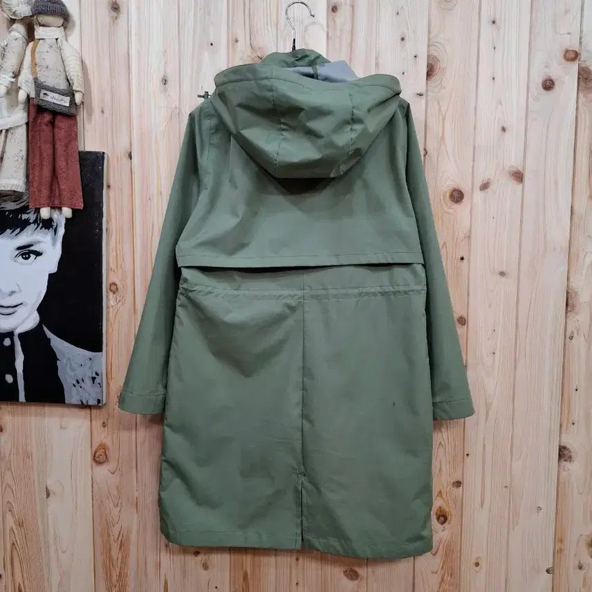 [BUNJANG] Jeep Hooded Long Jacket / 지프 후드 롱 자켓